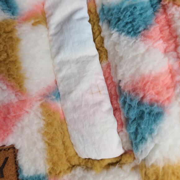 NWT Roxy Originals Women's Great Divide Print Vest Sweater XL - Picture 7 of 10